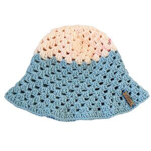 Crochet Granny Stitch Bucket Hat Multicolor Adult Size, Brand New Handmade